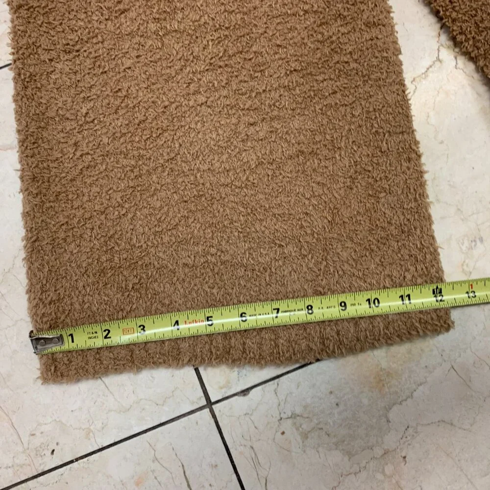 Skims Women's  Camel Cozy Knit Wide Leg Snow Pants AP-BTM-0142 Size 2X/3X. In ve - Picture 13 of 15